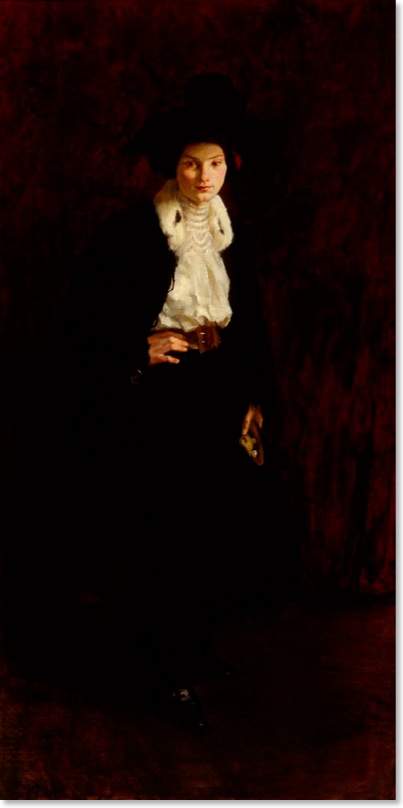 Woman in an Ermine Collar